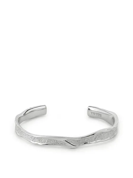 TUTTI Branch Sterling Silver Plated Bangle