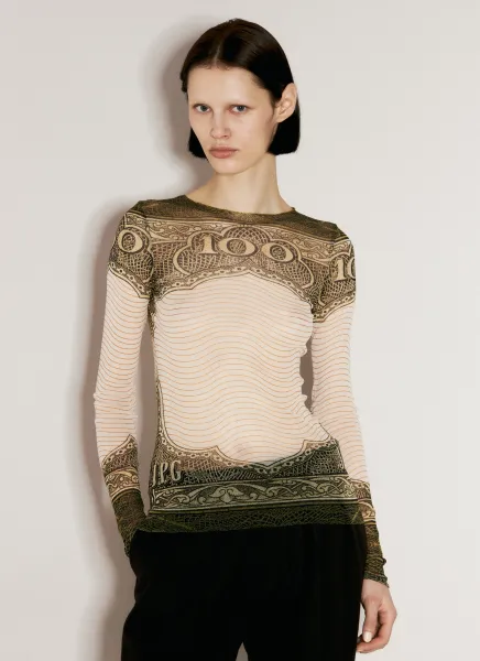 Cartouche Mesh Top