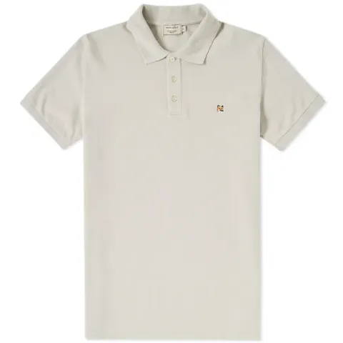 Maison Kitsuné Fox Head Embroidery Polo