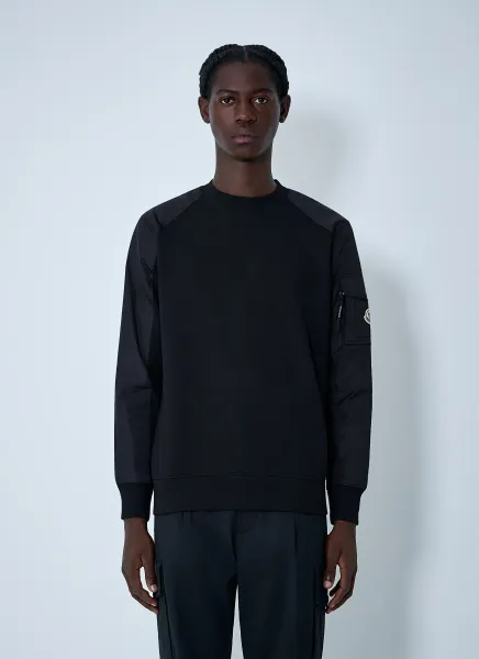 Logo Motif Sweatshirt