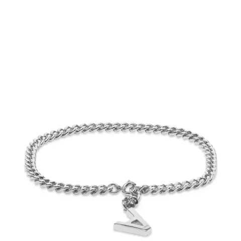 A.P.C. A Logo Bracelet