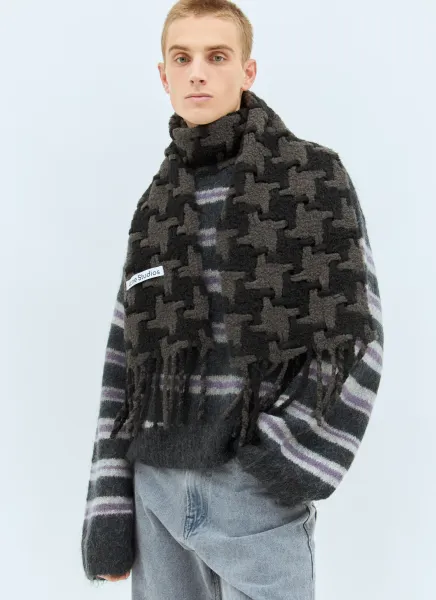 Houndstooth Scarf