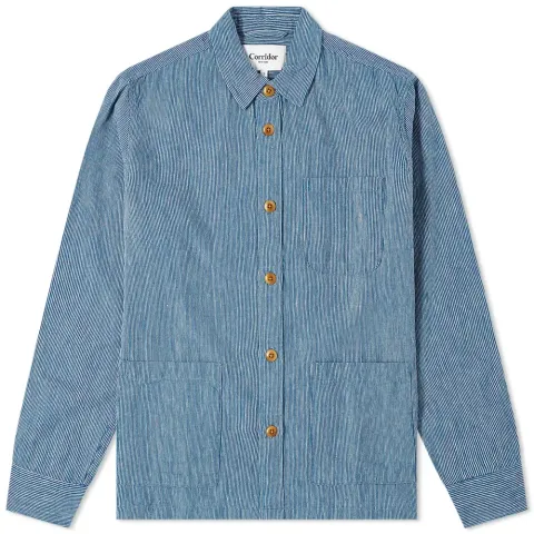 Ticking Stripe Overshirt