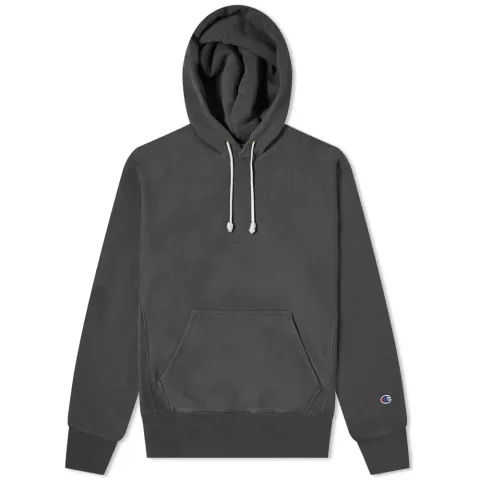 Acid Wash Popover Hoody