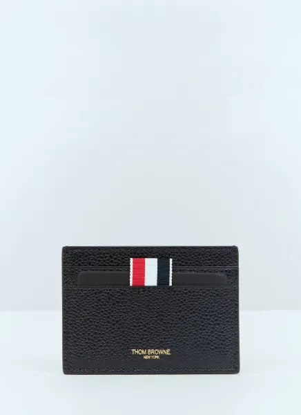 Leather And Canvas Cardholder