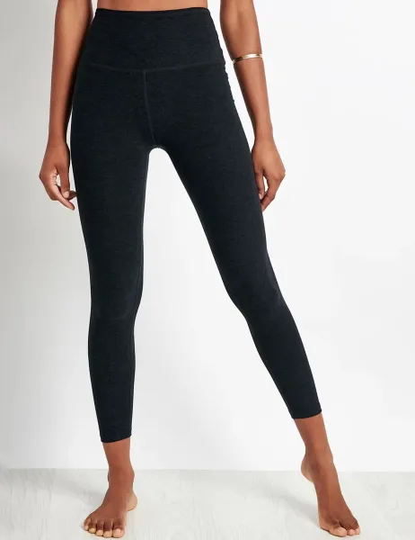 Beyond Yoga Spacedye Caught In The Midi 7/8 Leggings Black