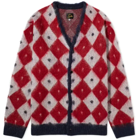 Diamond Mohair Cardigan