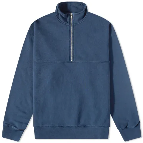 Organic Quarter Zip Popover Sweat