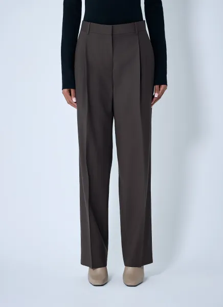 Pleated Pants