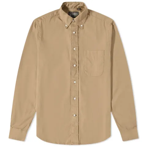 Button Down Overdyed Oxford Shirt