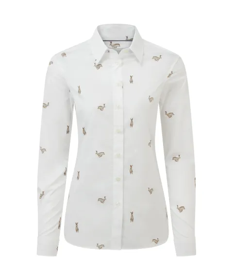 Schöffel Country Norfolk Shirt - Painted Hare