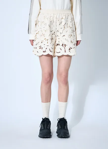 Embroidery Anglaise Shorts