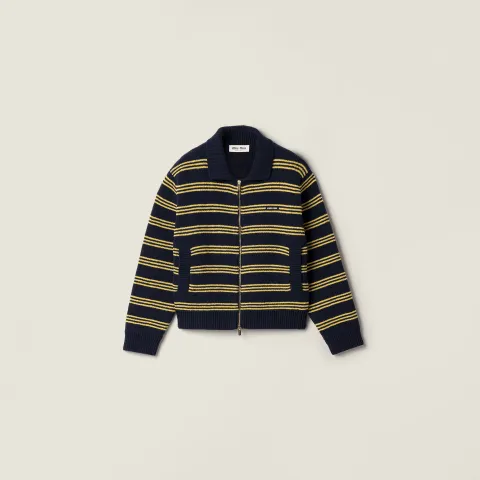 Wool and cashmere cardigan