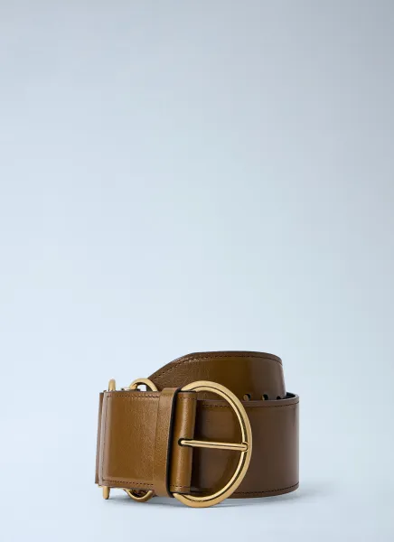 Chain Detail Wide Belt