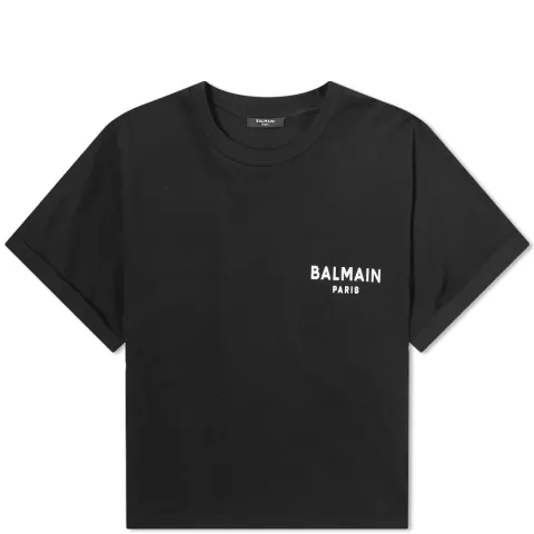 Cropped Small Logo Tee