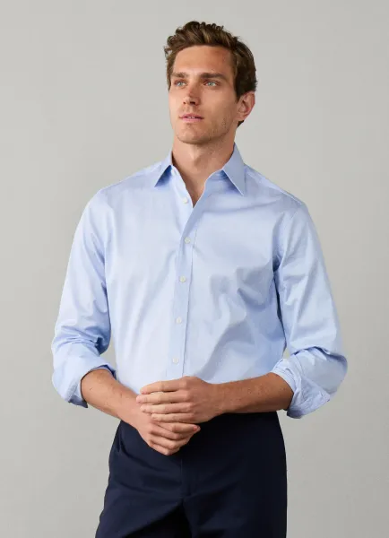Hackett Classic Fit Travel Bengal Shirt