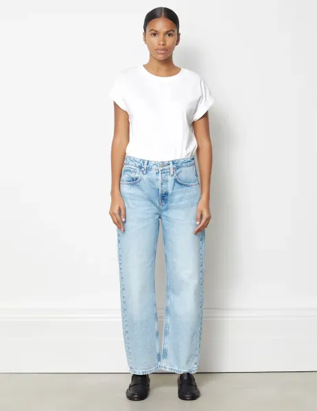 Albaray Boyfriend Mid Rise Jeans