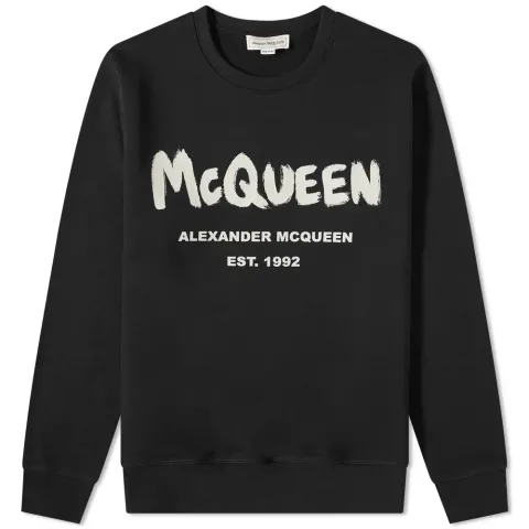 Graffiti Logo Crew Sweat