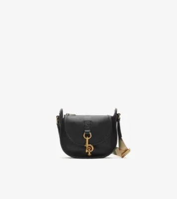 Mini B Clip Messenger Bag in Black