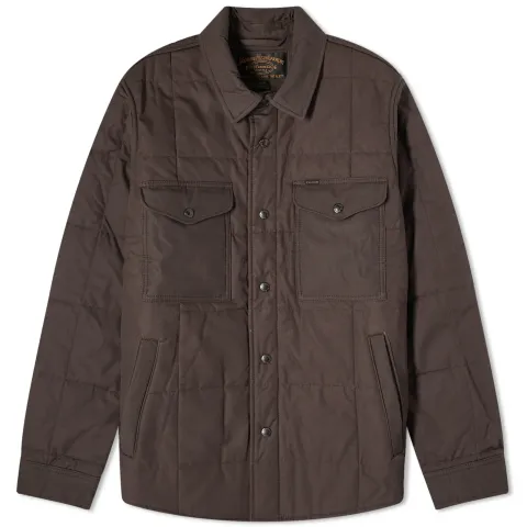 Cover Cloth Quilted Shirt Jacket