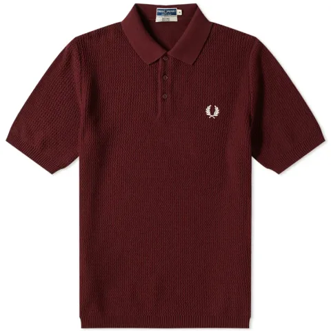 Fred Perry Texture Knit Polo