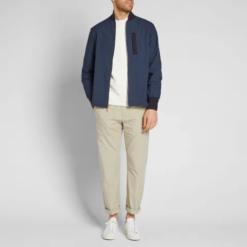 Bomber Zip Shirt Jacket