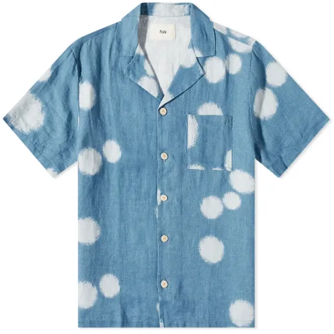 Dot Print Vacation Shirt