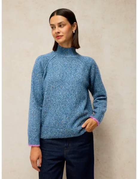 White Stuff Talia High Neck Jumper