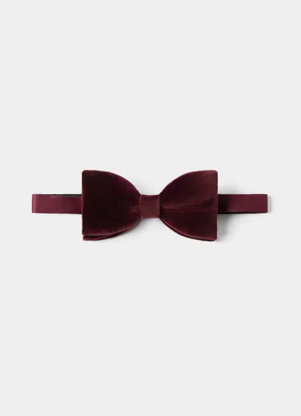 Velvet Pretied Bowtie