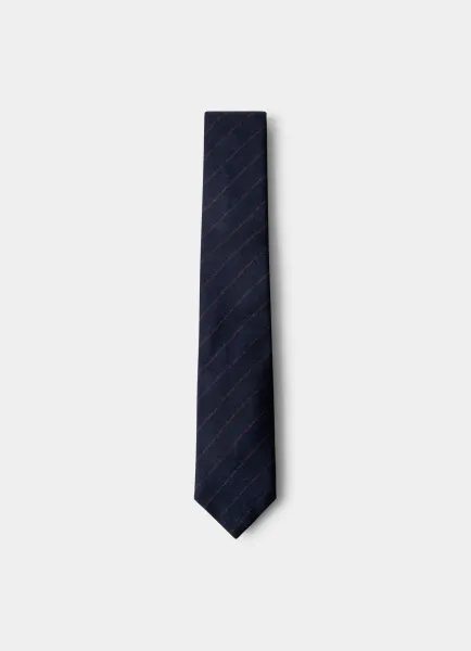 Wool Blend Loro Piana Tie - Made in England