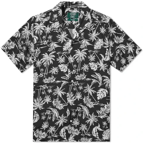 x END. Short Sleeve Floral Shirt