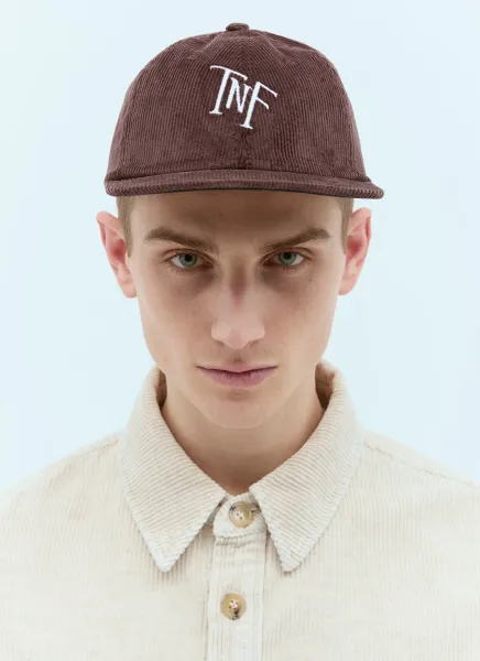 Logo Embroidery Corduroy Baseball Cap