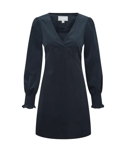 Schöffel Country Briar Cord Dress - Blueberry