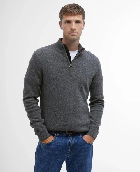 BARBOUR Holden Quarter-Zip Jumper