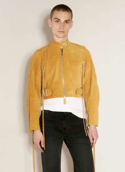Uma Suede Biker Jacket
