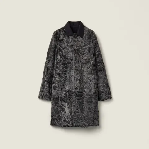 Reversible wool and Chekiang coat