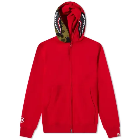 Detachable Shark Full Zip Hoodie