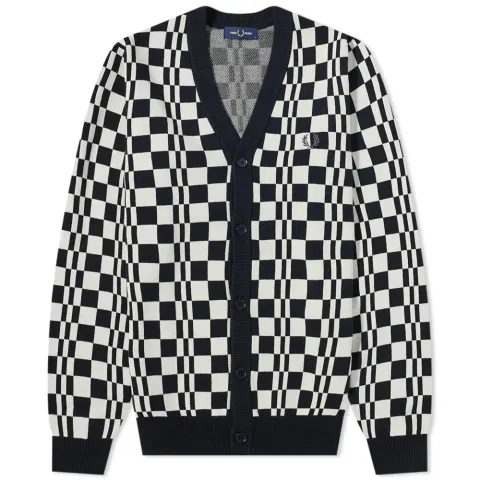 Chequerboard Cardigan