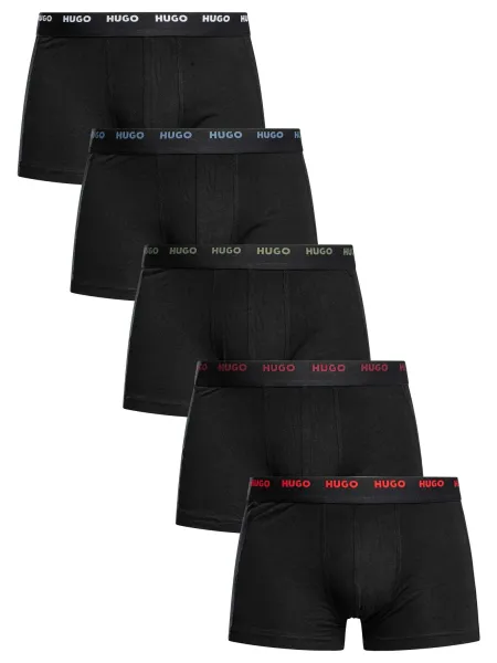 HUGO 5 Pack Cotton Stretch Trunks