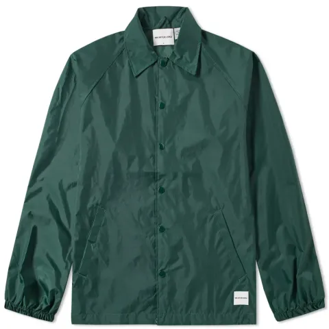 Unlined Back Print Coach Jacket