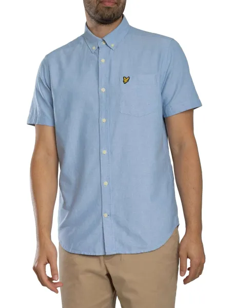 Lyle & Scott Short Sleeved Oxford Shirt