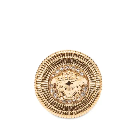 Large Medusa Head Signet Ring