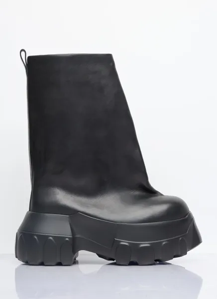 Knee High Oblique Mega Tractor Boots