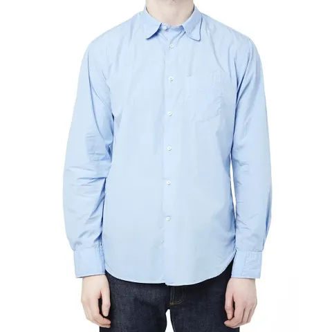 Italian Poplin Garment Dyed Shirt