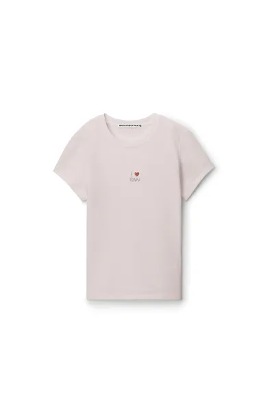 CRYSTAL HOTFIX I HEART AW TEE