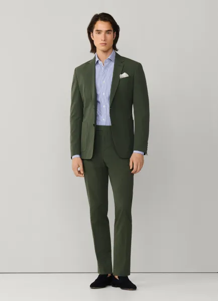 Slim Fit Formal Seersucker Trouser