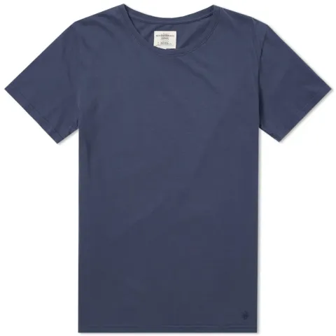 Distressed Rose Hem Tee