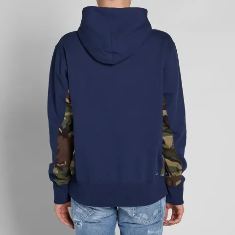 SOPHNET. Camouflage Side Panel Hoody