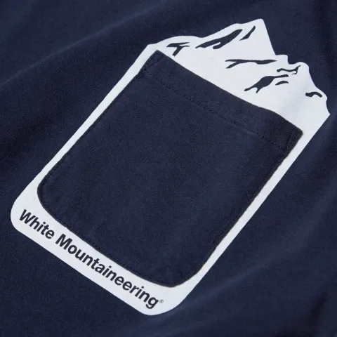 Mountain Print Pocket Tee