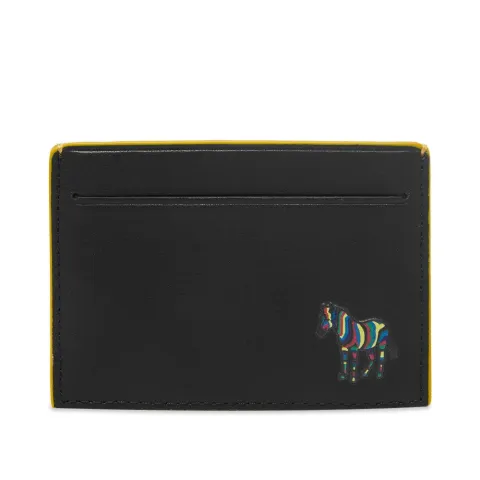 Zebra Leather Card Holder